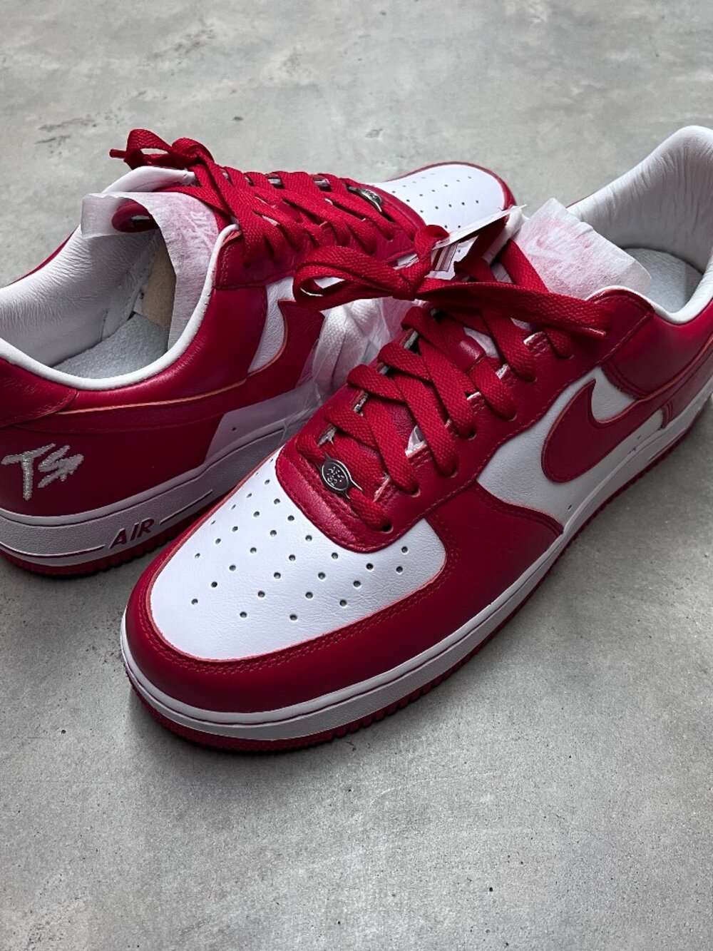Nike Air Force 1 Low x Terror Squad University Red Size 11.5 II4391 100 - New